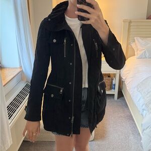 Burberry Brit Black Hooded Jacket